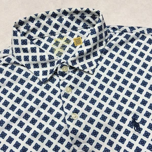 Polo Ralph Lauren Performance Polo Para Hombres Mediano Geométrico Poni Logo AOP - Imagen 1 de 9