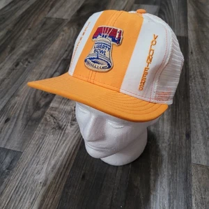 Cappello camionista snapback vintage Tennessee Volunteers Liberty Bowl (BROKE BILL) - Foto 1 di 11