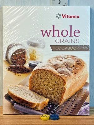Vitamix Whole Grains Cookbook Paperback  SEALED IN PLASTIC GDJ-P-800 - Image 1 of 2