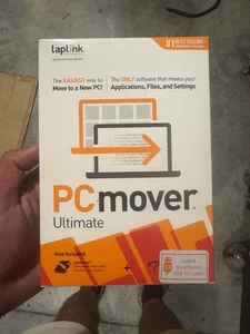 Laplink PCmover Ultimate 1 Use Includes SuperSpeed USB 3.0 Cable - NEW - Picture 1 of 4