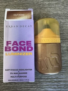 Urban Decay Face Bond Luminizador Gotas Brillantes para Rostro + Cuerpo - MEDIO HORNEADO - NUEVO EN CAJA - Imagen 1 de 1