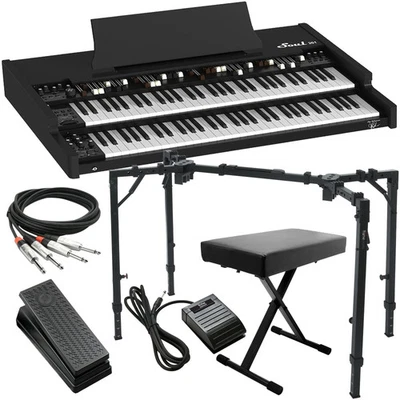 Órgano digital Viscount Legend SOUL 261 - PAQUETE CLAVE ESENCIAL negro Foto 1 de 3