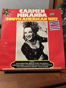 Carmen Miranda South American Way 12" Vinyl Lp Vintage (R5.9) - Picture 1 of 2