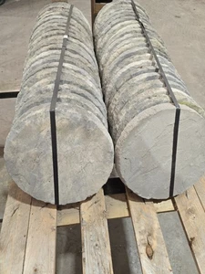 Weathered stone round stepping stones round stepping stones 300mm - 43 pack - Picture 1 of 4