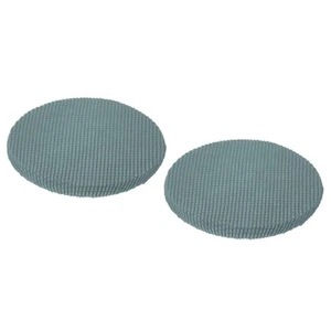 2 Pack Bar Stool Covers Round Chair Seat Cover Cushion Dia 11"-14" Green - Picture 1 of 6