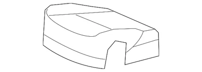 Funda de cojín de asiento de conductor gris claro genuina GM 88994499 Foto 1 de 2