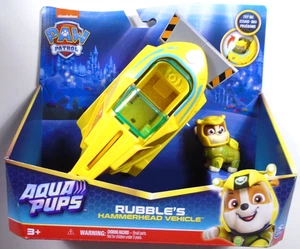 Nickelodeon Paw Patrol Rubble's Hammerhead Vehicle - Aqua Pups - Picture 1 of 4