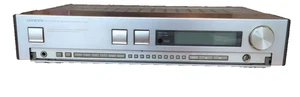 ONKYO Liverpool R-200A Tuner Amplifier Silver Tested Made in Japan AC100V - Picture 1 of 5