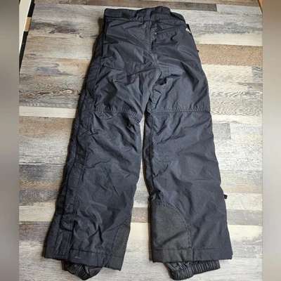 Obermeyer Negro Juvenil Talla 8 Esquí Nieve Pantalones Bolsillos Laterales con Cremallera Foto 1 de 4