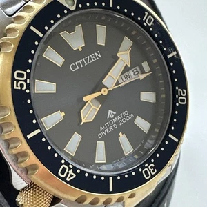 Citizen Promaster Dive Automatic Men's Two-Tone Watch 44MM NY0154-51L - Picture 1 of 24