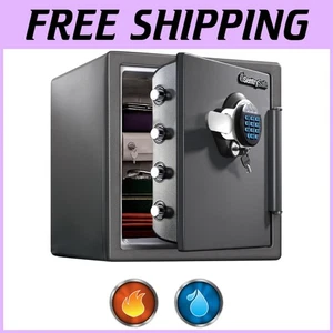 Alloy Steel Waterproof Safe Box, 17.8 x 16.3 x 19.3 in - Picture 1 of 10