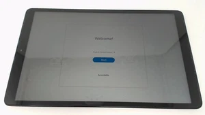 Samsung Galaxy Tab A SM-T510 10.1" Tablet (Gray 32GB) Wifi Only BROWN LCD - Afbeelding 1 van 2