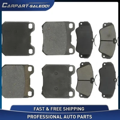 Front & Rear Brake Pads for 1997 1998 1999 2000 2001 Cadillac Catera 3.0L - Image 1 of 3