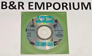 3-D Dinosaur Adventures + Kids' Zoo - (1994 Knowledge Adventure) - gebrauchte CD-ROM - Bild 1 von 6