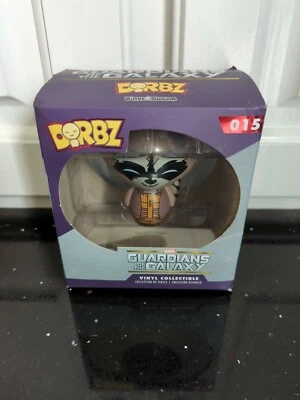 Figura Vinilo Azúcar Dorbz Rocket Mapache Guardianes de la Galaxia Marvel ENVÍO GRATUITO Foto 1 de 3