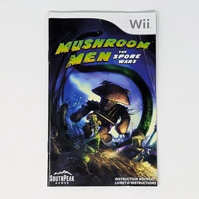 Mushroom Men: The Spore Wars (Wii) Manual (No Game) - Image 1 of 4