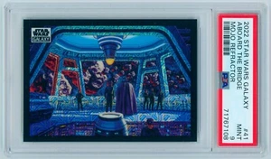 2022 Aboard The Bridge Topps Chrome Star Wars Galaxy Mojo Refractor 29/50 PSA 9 - Picture 1 of 3