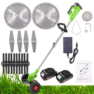 Cordless WeedEater Electric Lawn Mower Lawn Edger Grass String Trimmer - Picture 1 of 9