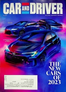 Car and Driver Magazine October 2022 The New Cars of 2023 Lexus, Lucid, Toyota - Imagen 1 de 3