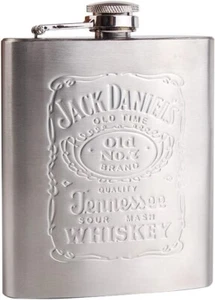 Whisky Honest Flachmann Edelstahl Tragbarer 7 Unzen - Bild 1 von 6