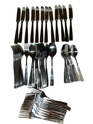 Cubiertos Stanley Roberts SRB211 acero inoxidable 58 piezas Corea Foto 1 de 4