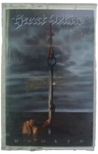 Great White, Hooked, LP Audio Cassette Tape 1991, Hard Rock, Hair Band, Metal - Picture 1 of 10