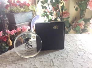 RARE Vintage Viking Handmade Glass Paperweight~CLARK GABLE Limited Edition - Picture 1 of 5