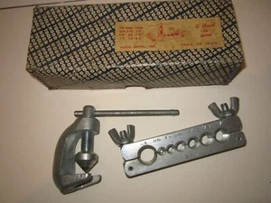 Herramienta de combustión combinada Hood Bros. Nº 925 tipo abrazadera con caja 3/16"-5/8" de colección - Imagen 1 de 11