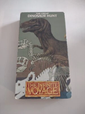 The Great Dinosaur Hunt / The Infinite Voyage VHS / Fully Tested & Free Shipping - Image 1 of 4