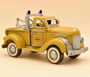 Vintage Reproduction Antique Look Pennzoil Tow Truck Sculpture Figurine Figure