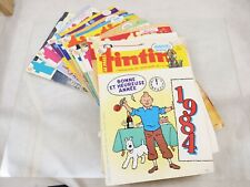 Tintin No ° 1 To 10 Set Of 10 Weekly Of 1984