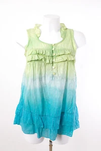 Mymo Bluse Gr. XS / 34 Tunika Shirt   Baumwolle Sommershirt bunt - Bild 1 von 3