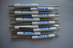 Promotional Matco tools pocket screwdriver flat tip & phillips top 10 pc lot new - Foto 1 di 4