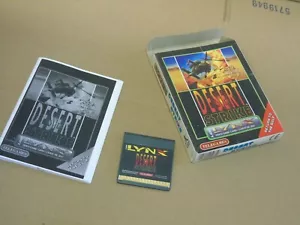NTSC Complete Desert Strike Atari Lynx Videospiel Handheld-System - Bild 1 von 5
