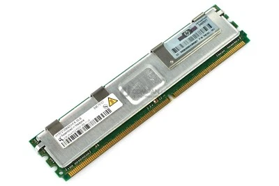 398707-051 HP MEMORY 2GB 2RX4 PC2 5300F DDR2 - 416472-001, 397413-B21 - Image 1 of 4