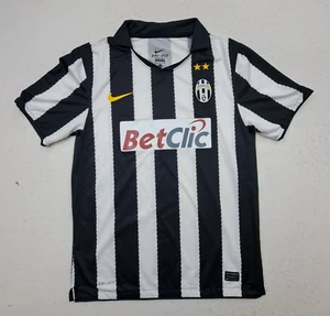 Juventus Nike Jersey Mens Medium Black White Home Soccer Top Kit 2011 2012 - Picture 1 of 17
