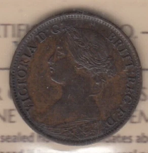 1861 Nova Scotia One Half Cent Coin ICCS EF45 - XZY 344  SC3 - Picture 1 of 2