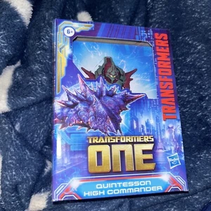 Hasbro Transformers Ones Quintesson High Commander Action Figure in stock - Picture 1 of 6