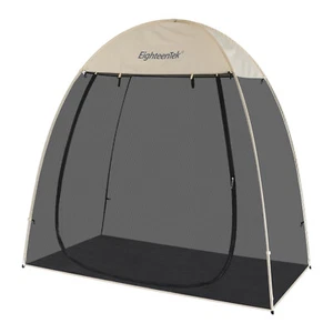 EighteenTek Screen House Room Pop Up Camping Tent Sun Shade Mosquito Portable - Picture 1 of 12