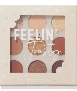 Palette trucco ombretti in polvere pressati ColourPop - 0,3 once, Feelin Toasty - Foto 1 di 4