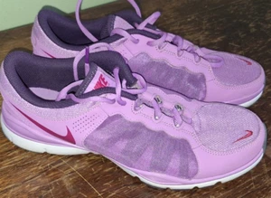 Women 9.5 Nike Training Flex TR2 Running Sports Purple EUC Walking Run - Picture 1 of 10