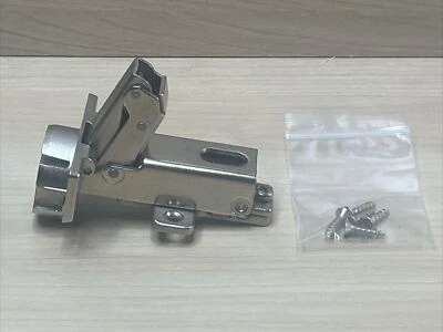 GRASS 1200 Hinge 170 deg Slide-on Hinge Self-Closing Full Overlay 083 Plate - Image 1 of 4