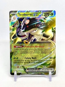 Pokémon TCG Paldean Fates Toedscruel Ex 005/091 Holo Double Rare NM/M 🇺🇸 - Picture 1 of 2