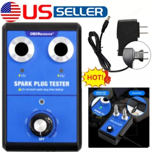 Doppelstecker Auto Zündkerzentester 12V Benzin Zündkerze Diagnosegerät - Bild 1 von 8