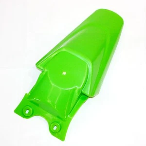 Plástico verde trasera trasera guardabarros guardabarros KLX110 estilo PIT PRO Trail Dirt Bike - Imagen 1 de 2