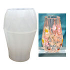 Silicone Mold Epoxy Resin Crafts Making Small Tall Vase Brush Pot Pen Holder