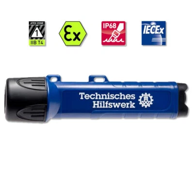 Helmlampe Parat Paralux PX1 LED, Aufdruck THW, 120 Lumen, EX-Schutz - Bild 1 von 3