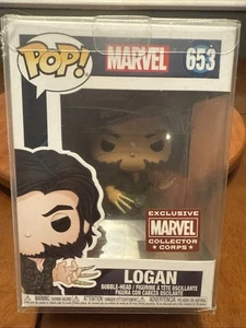 Funko Pop! Marvel #653 Logan - Marvel Collector Corps Exclusive In Protector - Bild 1 von 13