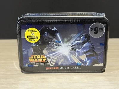 2005 TOPPS STAR WARS REVENGE OF THE SITH FACTORY SEALED COLLECTOR TIN (D) - Image 1 of 4