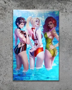 G'Norts Swimsuit Edition #1 "DC Sirens" Metal Print - Picture 1 of 8